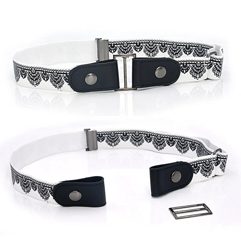BUCKLE-FREE INVISIBLE ELASTIC WAIST BELT