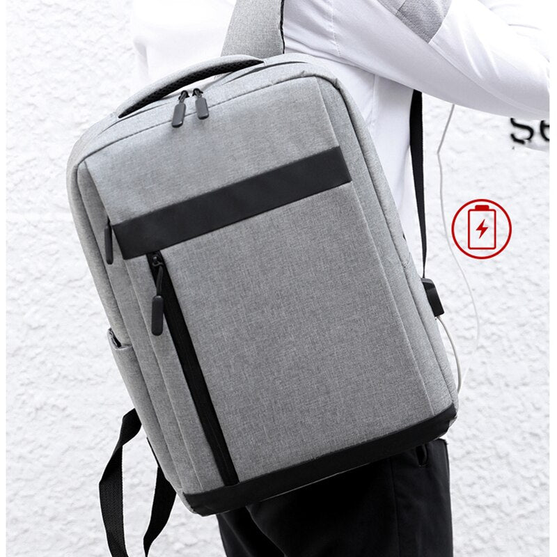 2021 Men's Backpack Multifunctional Waterproof Bags For Male Business Laptop Backpack USB Charging Bagpack Nylon Casual Rucksack - Mike Armstrong