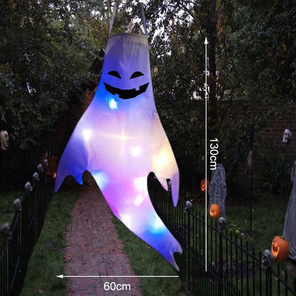 LED Light Halloween Hanging Ghost Kids Favors - Mike Armstrong