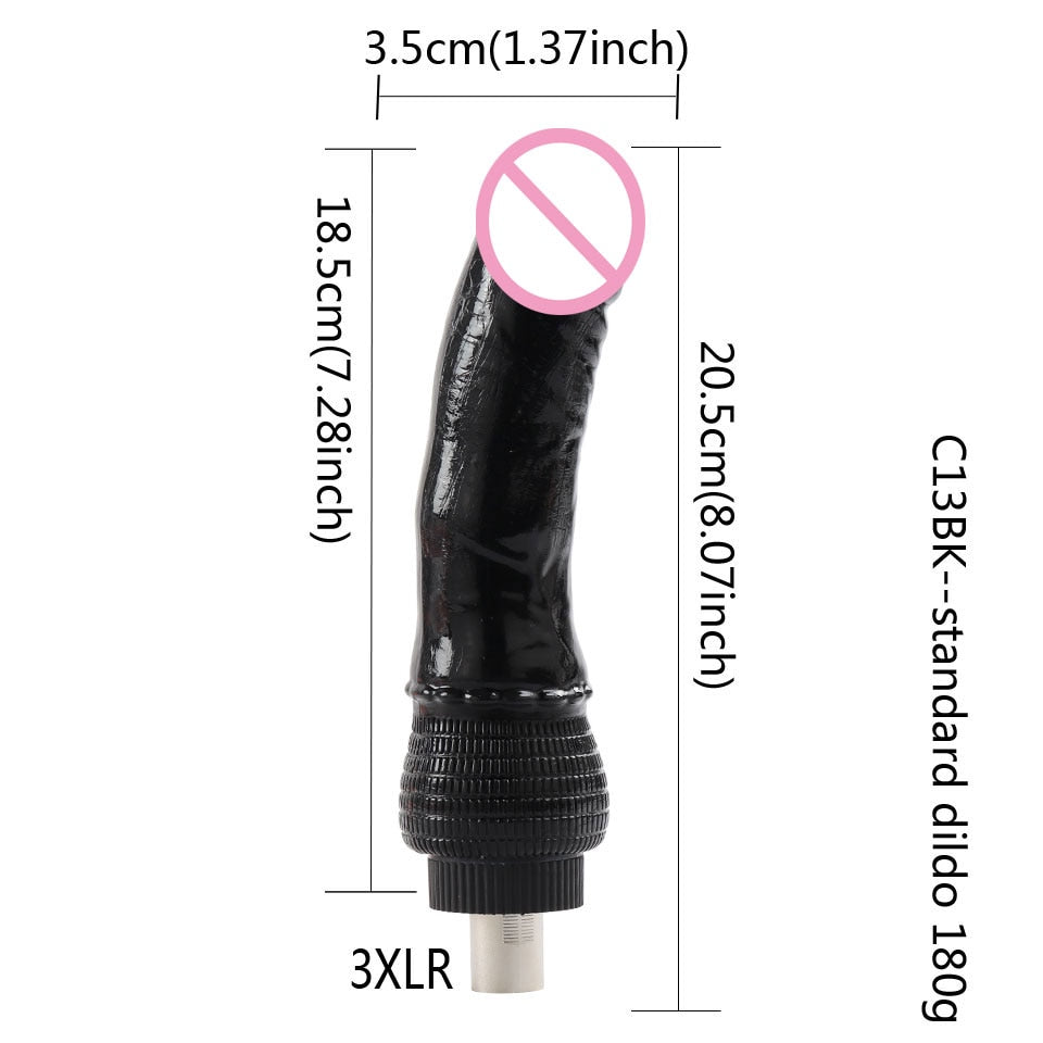 28 Types Traditional Sex Machine Attachment 3XLR 3PRONG Attachment Dildo Suction Cup Sex Masturbation Love Machine For Women Man