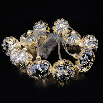 Pumpkin Halloween LED Lights 1.5M 10LED Ghost Bat String Lamp - Mike Armstrong