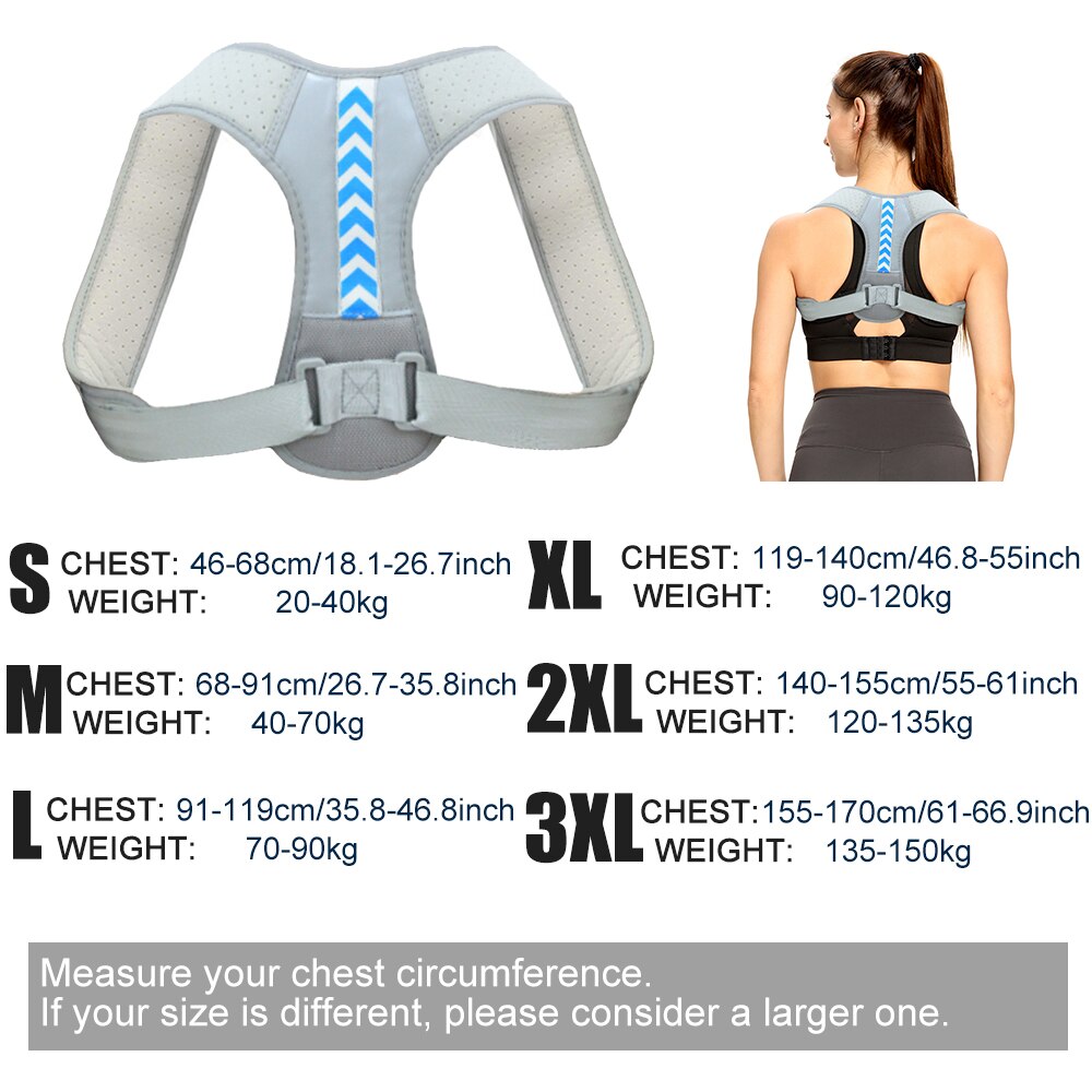 Back Posture Corrector Corset Adjustable - Mike Armstrong
