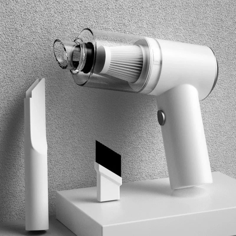 PORTABLE WIRELESS CHARGING CAR VACUUM CLEANER