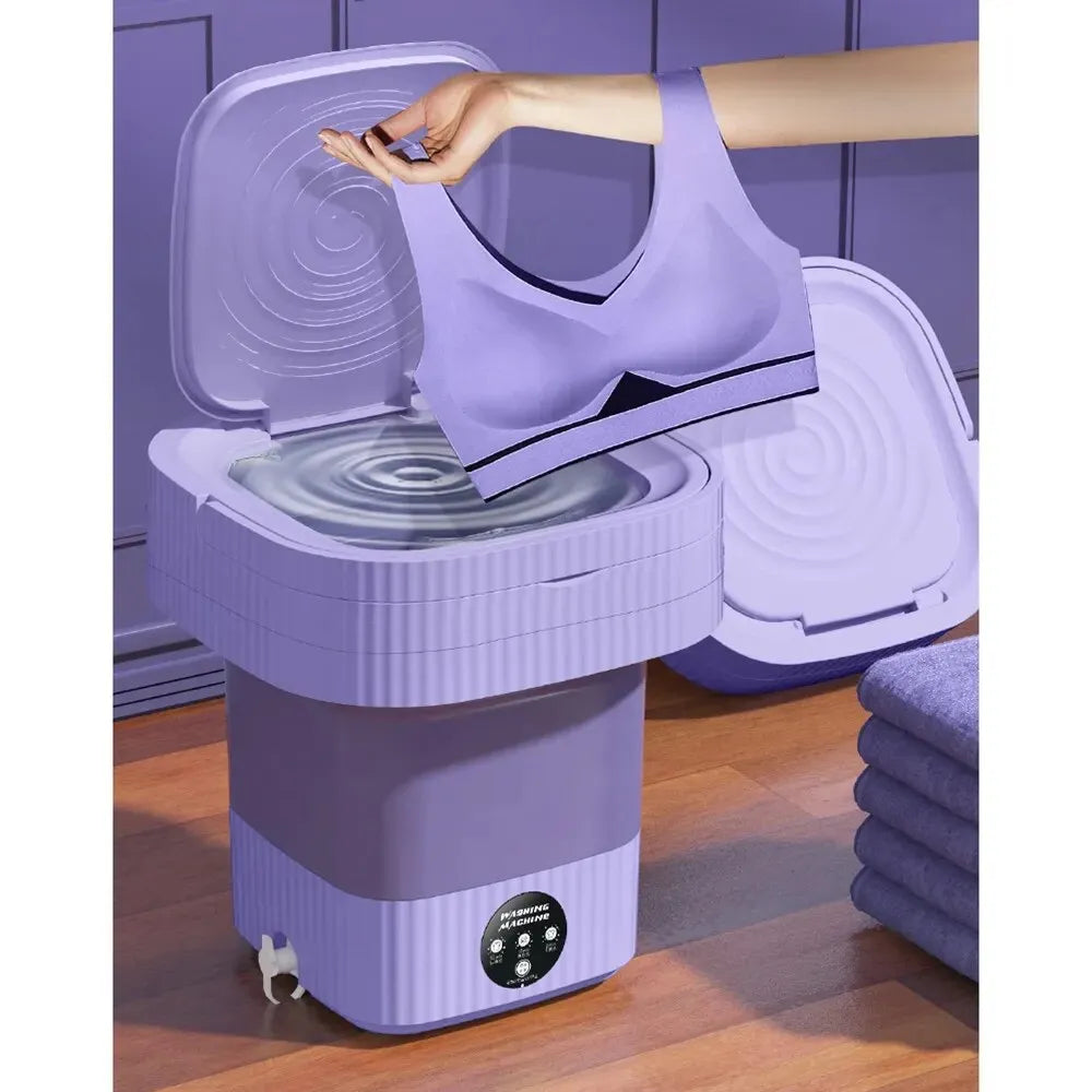 Mini Portable Foldable Washing Machine X10-Your Ultimate Washing Companion