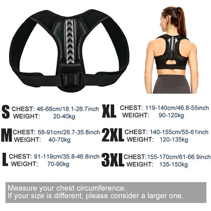 Back Posture Corrector Corset Adjustable - Mike Armstrong
