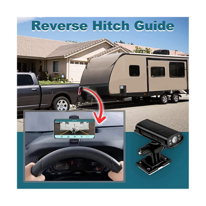 HD Wireless Backup Camera with Night Vision - Perfect for Reverse Hitch Guide