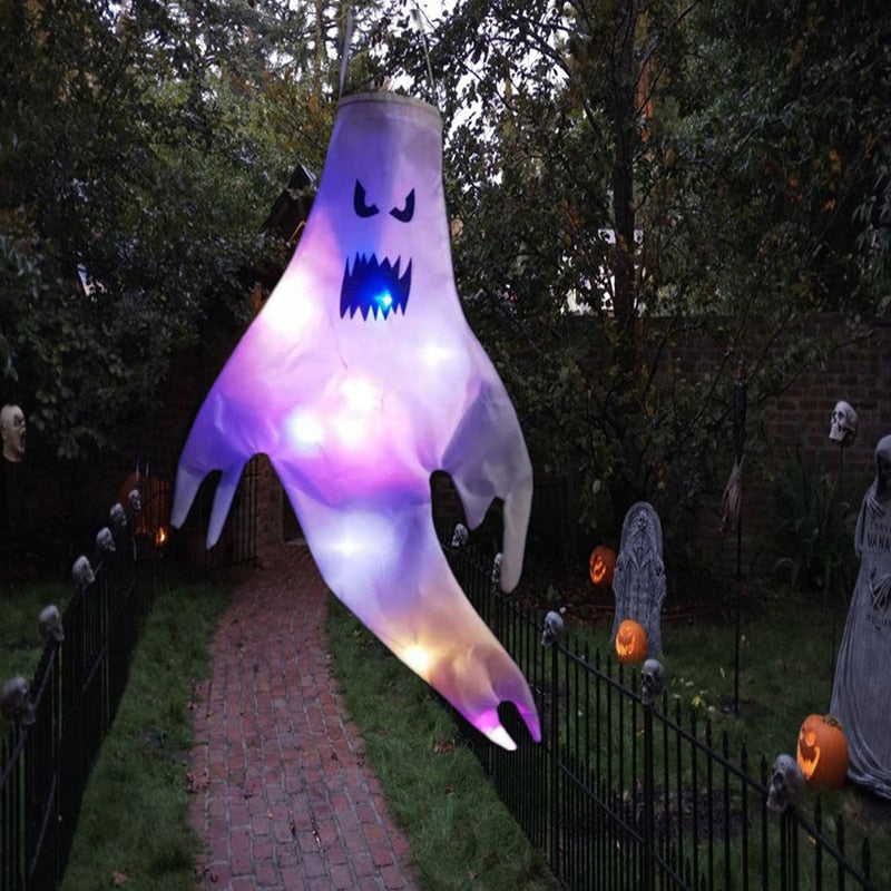 LED Light Halloween Hanging Ghost Kids Favors - Mike Armstrong