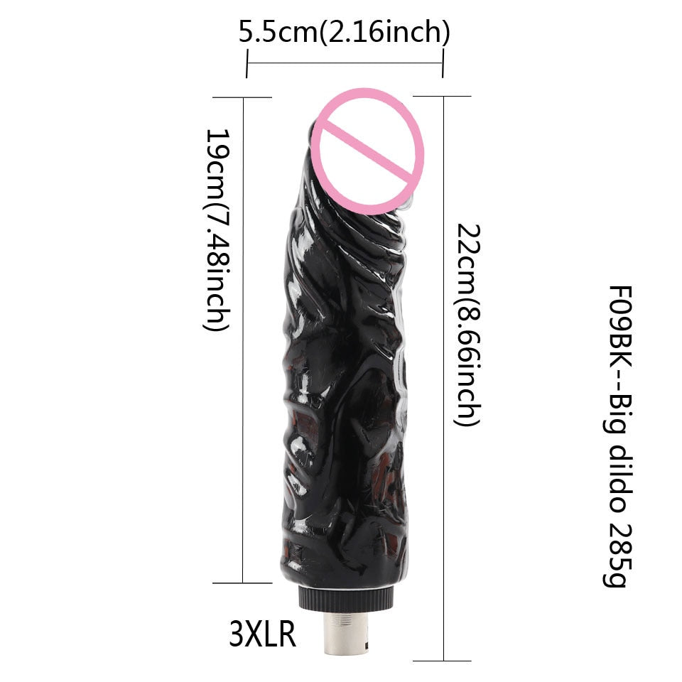 28 Types Traditional Sex Machine Attachment 3XLR 3PRONG Attachment Dildo Suction Cup Sex Masturbation Love Machine For Women Man