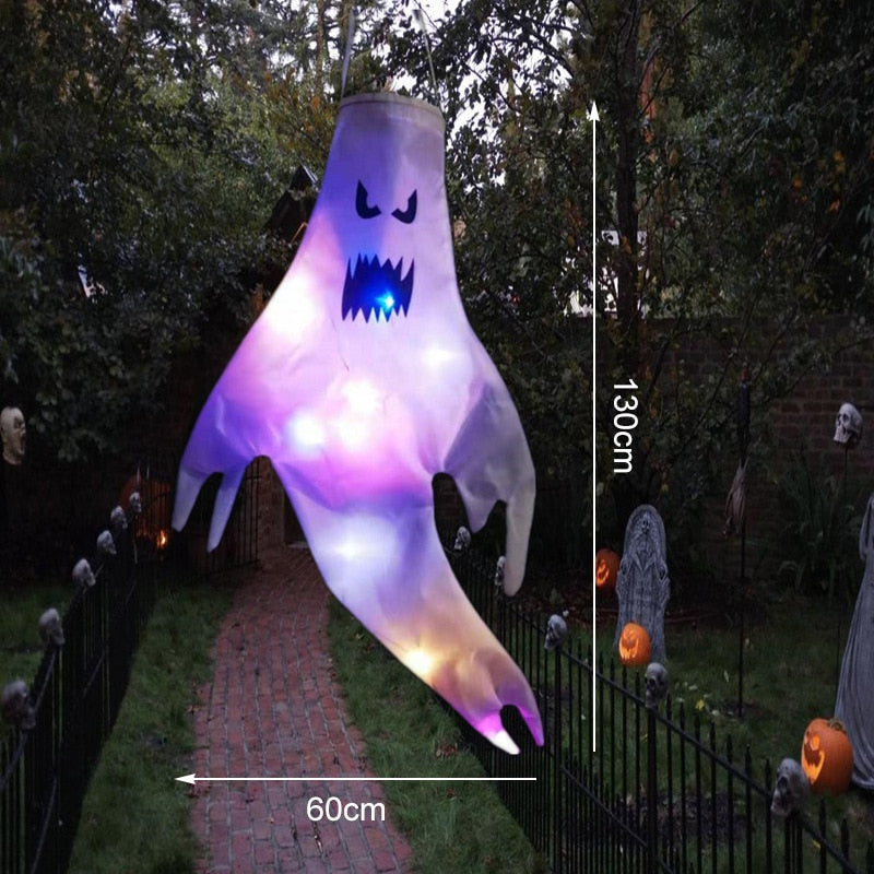 LED Light Halloween Hanging Ghost Kids Favors - Mike Armstrong