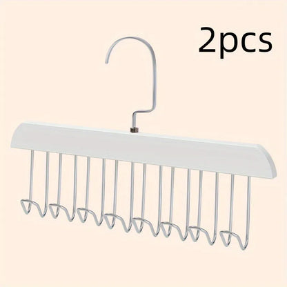 Anti Slip Multi Hook Coat Rack, Clothes Drying Rack, Multifunctional Underwear Vest Tie Hook Clothes Hanger Coat Rack - Temu Canada