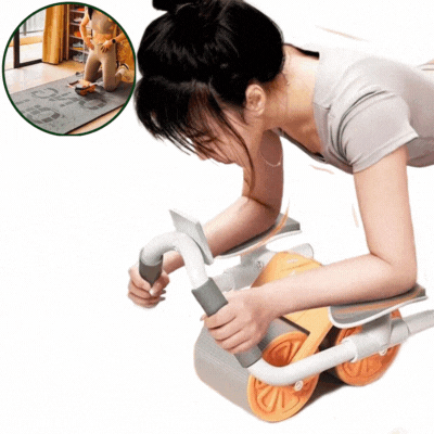 ABDOMINAL WHEEL AUTOMATIC REBOUND